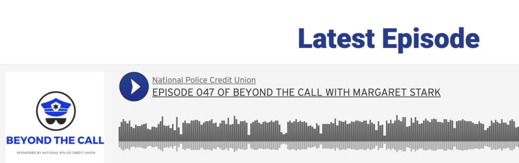 Beyond the Call Podcast talks with Margaret Stark of First Responder Grants